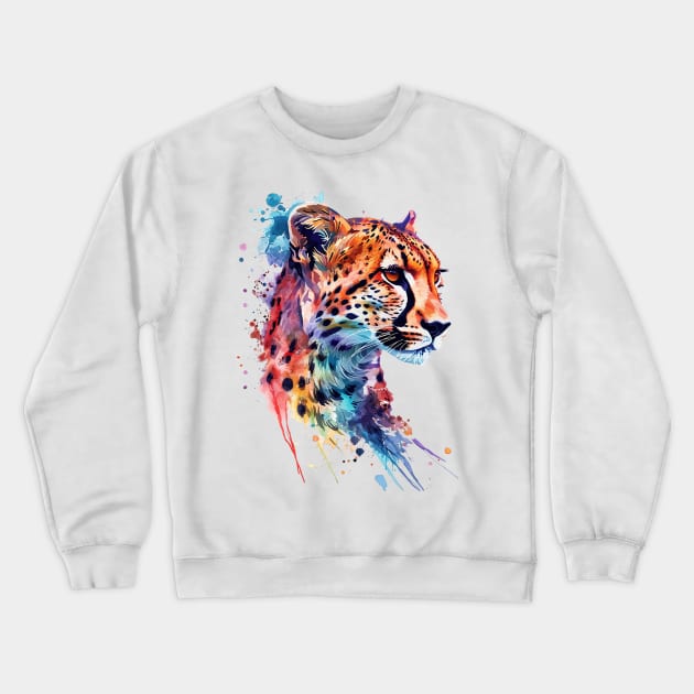 leopard Crewneck Sweatshirt by weirdesigns